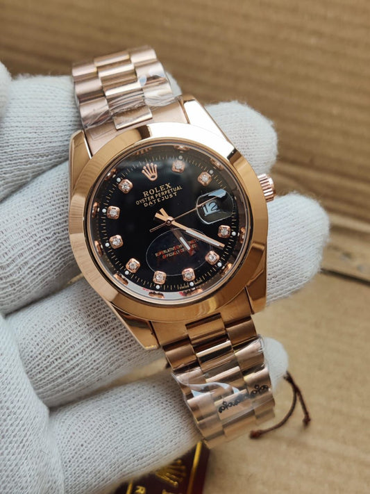 Rolex Date-Just Rose Gold